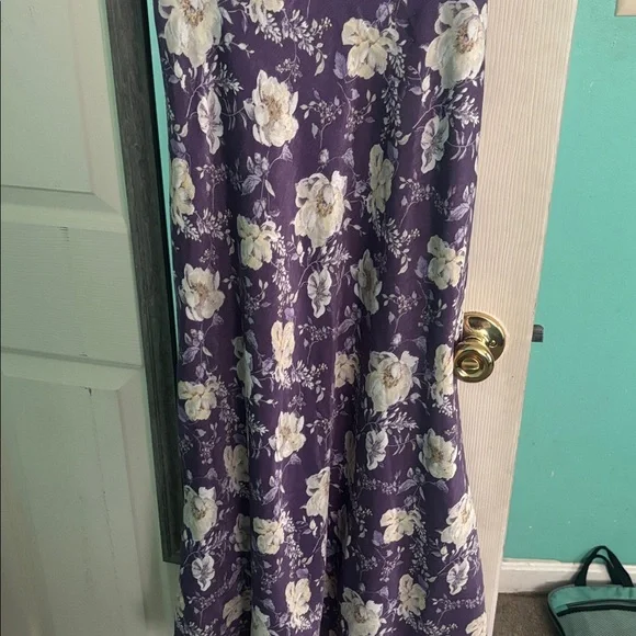 Francescas Purple Floral Dress - Picture 3 of 4